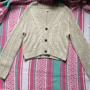 American Eagle Button Sweater